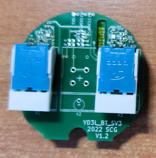 Switch WS-Y Control Board front