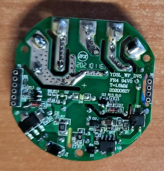 Switch WS-Y Power Board back